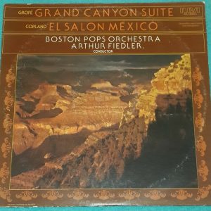 Grofe ‎- Grand Canyon Suite  Copland – El Salon Mexico Fiedler RCA ANL1-2663 LP