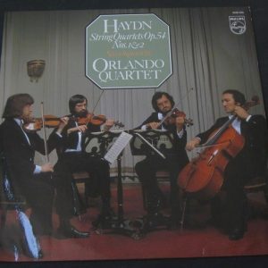 HAYDN – String Quartet op. 54 Nos 1 & 2 ORLANDO QUARTET Philips 9500 996 lp