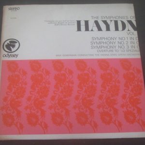 HAYDN  Symphony No 1 / 2 / 3 Max GOBERMAN ODYSSEY 32160006 LP EX