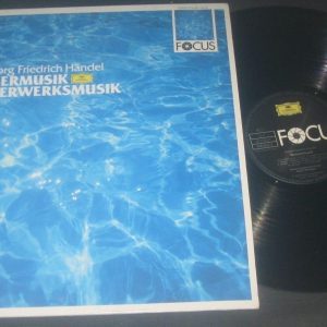 Handel Music for the Royal Fireworks Water Music Wenzinger DGG 419 653-1 LP EX