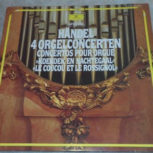 Handel Organ Concertos Eduard Muller August Wenzinger DGG 413 270-1 lp EX