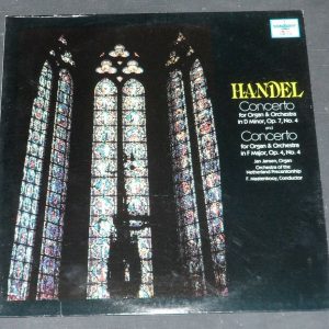 Handel Organ Concertos  Jan Jensen Maatenkooy SUMMIT SUM 1130 USA LP EX