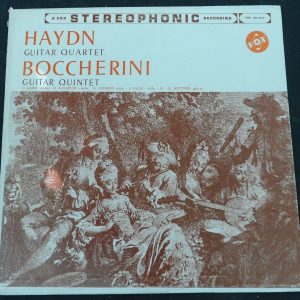 Haydn / Boccherini   Guitar Quartet Guitar Quintet VOX STDL 501.010 lp ex