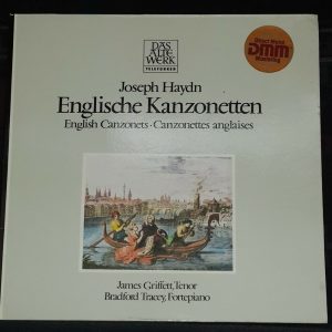 Haydn – Englisg Canzonets Griffett Bradford Tracey  Telefunken 6.42780 AZ LP EX