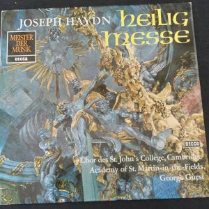 Haydn ‎– Heiligmesse George Guest Decca ‎– SMD 1278 LP EX