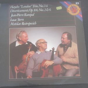 Haydn : London Trios Etc Rampal / Stern / Rostropovich CBS 37786 LP EX