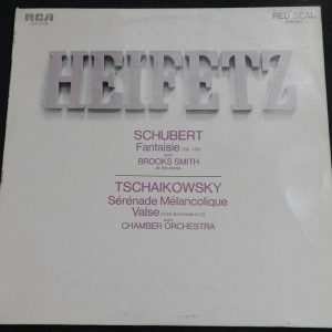 Heifetz Schubert Tschaikowsky ‎– Fantaisie / Sérénade Valse RCA LSC-3109 ED1 lp