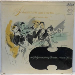 Hollywood String Quartet / Victor Aller – Schumann: Quintet Hummel: Quartet LP