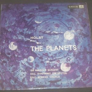 Holst The Planets Malcolm Sargent HMV ALP 1600 LP EX