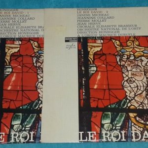 Honegger ‎- Le Roi David   Ducretet Thomson ‎– DUC 35.008 / 009 lot of 2 LP