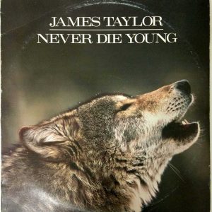 James Taylor – Never Die Young LP 1988 Israel Pressing + Insert CBS 460434 1