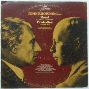 John Browning – Ravel / Prokofiev Piano Concertos Philharmonia Erich Leinsdorf