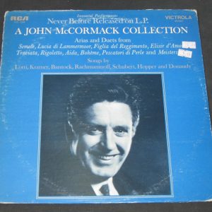 John McCormack –  Collection : Arias , Duets & Songs RCA VIC 1393 lp 1969