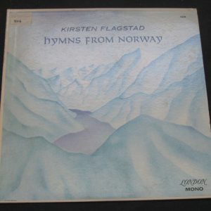 KIRSTEN FLAGSTAD – Hymns From Norway London FFrr lp 5638   RARE