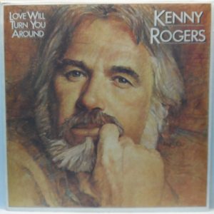Kenny Rogers – Love Will Turn You Around LP 1982 Israel Pressing + Promo letter