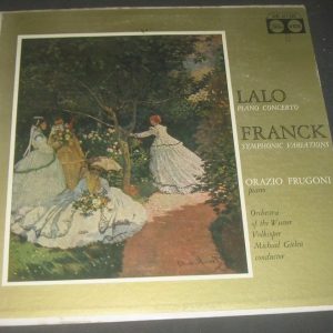 Lalo – Piano Concerto  Franck – Symphonic Variations Frugoni / Gielen Vox lp