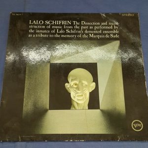 Lalo Schifrin “The Dissection” Marquis De Sade  Verve V6-8654 LP EX