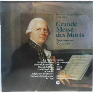 Liege Symphony / Jacques Houtmann Gossec – Grande Messe Des Morts 2LP MEW *RARE*