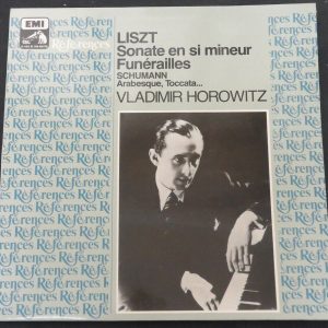 Liszt Sonata Schumann Toccata Etc Vladimir Horowitz , Piano EMI 1001001 lp EX