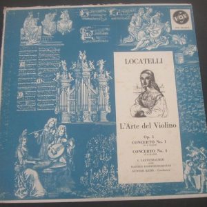 Locatelli Violin Concerto No 1 / 4 Lautenbacher / Kehr VOX STDL 500.500/2 LP
