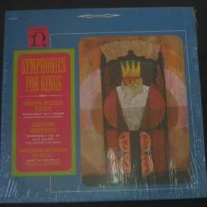 MARTIN KRAUS / GAETANO BRUNETTI , Jenkins . Symphonies for Kings Nonesuch lp EX