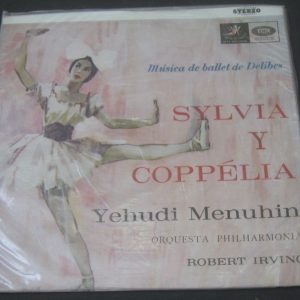 MENUHIN / IRVING : Delibes – Sylvia & Coppelia EMI Angel 3SACX 47347 lp