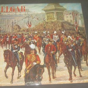 MFP 2093 Elgar Pomp & Circumstance Marches 1 & 4 George Weldon vinyl LP EX