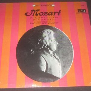 MOZART Quartets K 428 & 575 FINE ARTS QUARTET Concert-Disc 258 lp NEW / SEALED