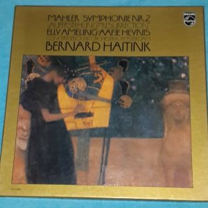 Mahler Symphony No. 2 Haitink  Ameling  Heynis   Philips 6770 008 2 LP Box EX