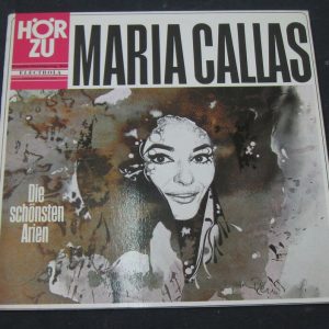 Maria Callas ‎– Die Schönsten Arien ELECTROLA  HÖR ZU ‎– SHZE 101 lp Arias