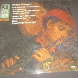 Max Reger Quintet for clarinet Columbia ‎– SMC 80 904 LP