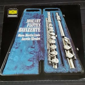 Mozart Flute Concertos Nos. 1 & 2 Linde / Nicolet DGG 2535178 lp EX