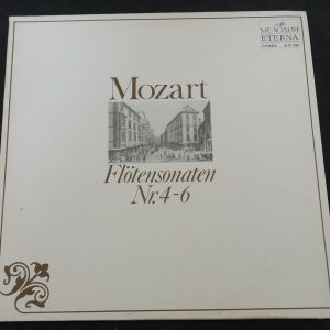 Mozart ‎- Flute sonatas 4-6 Nasedkin Swerew Melodiya Eterna ‎ 8 27 299 LP EX