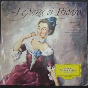 Mozart  – Le Nozze Di Figaro Fischer-Dieskau Stader Seefried DGG 19272 TULIP lp