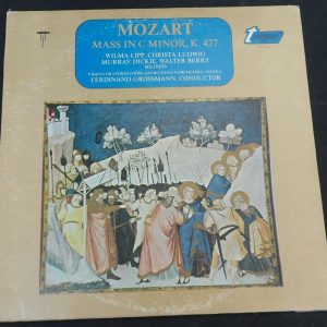 Mozart ‎- Mass In C Minor Lipp Ludwig Grossmann Turnabout Vox ‎TV 34174 lp