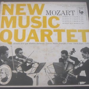 Mozart – Quartets . New Music Quartet COLUMBIA ML 5003 6 Eye lp EX
