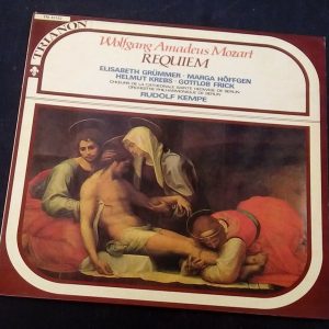 Mozart Requiem Grummer Rudolf Kempe  EMI TRI 33182 lp EX
