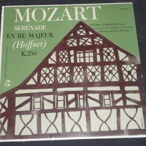 Mozart – Serenade In D Major ( Haffner ) Patzak Gawriloff  MMS-2106 lp EX