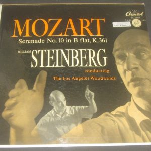 Mozart Serenade No. 10 William Steinberg CAPITOL P 8181 lp 50’s