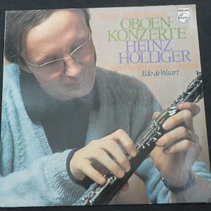 Mozart / Strauss : Oboe Concertos Holliger / de Waart  Philips 6500 174 lp EX