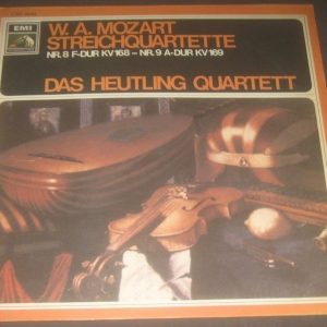 Mozart : String Quartets Heutling Quartet HMV ELECTROLA C 053-28 083 LP EX