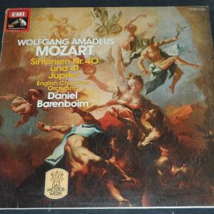 Mozart Symphonies No. 40 / 41 English Chamber Orchestra Barenboim EMI lp