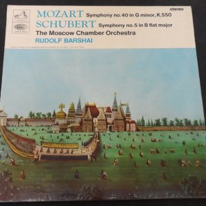 Mozart – Symphony 40  Schubert – Symphony 5 Barshai  HMV ASDJ 2269 lp ex