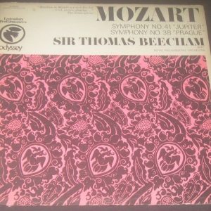 Mozart Symphony No. 41 / 38 Beecham Odyssey ‎ 32160023 LP EX