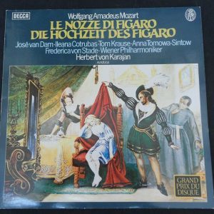 Mozart The Marriage Of Figaro (excerpts) Karajan  Decca 6.42597 lp ex