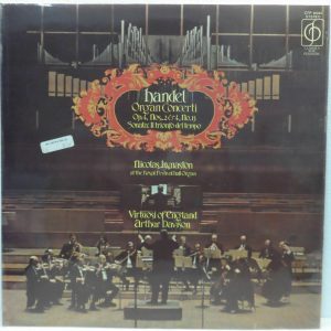 Nicolas Kynaston / Virtuosi of England / DAVISON Handel – Organ Concerti 2 & 13