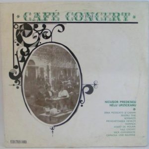 Nicusor Predescu – CAFE CONCERT Rare 10″ Romania violin ELECTROCORD