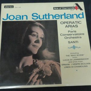 Operatic Arias Joan Sutherland / Santi / Paris Conservatoire Decca SDD 146 LP EX
