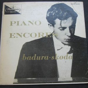 PAUL BADURA – SKODA Plays PIANO ENCORES Westminster XWN lp 56′