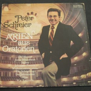 PETER SCHREIER – Arias from oratorios Collum Herbert , Flämig Martin ETERNA lp